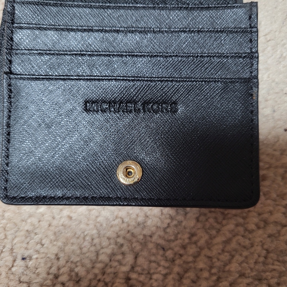 Michael Kors Small Black Wallet, EUC! - Picture 4 of 14